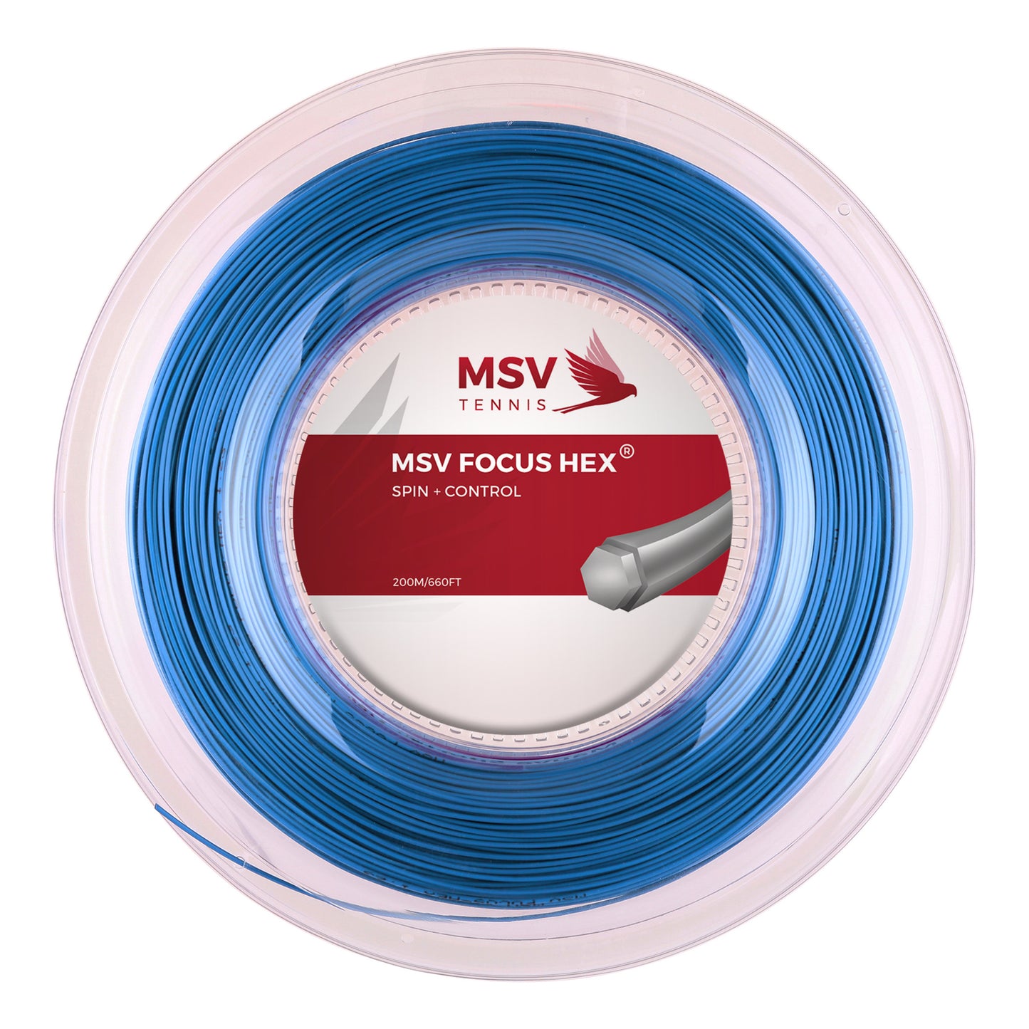 MSV Focus-HEX Strängrulle 200m-Blå MSV Focus-HEX Strängrulle 200m-Blå