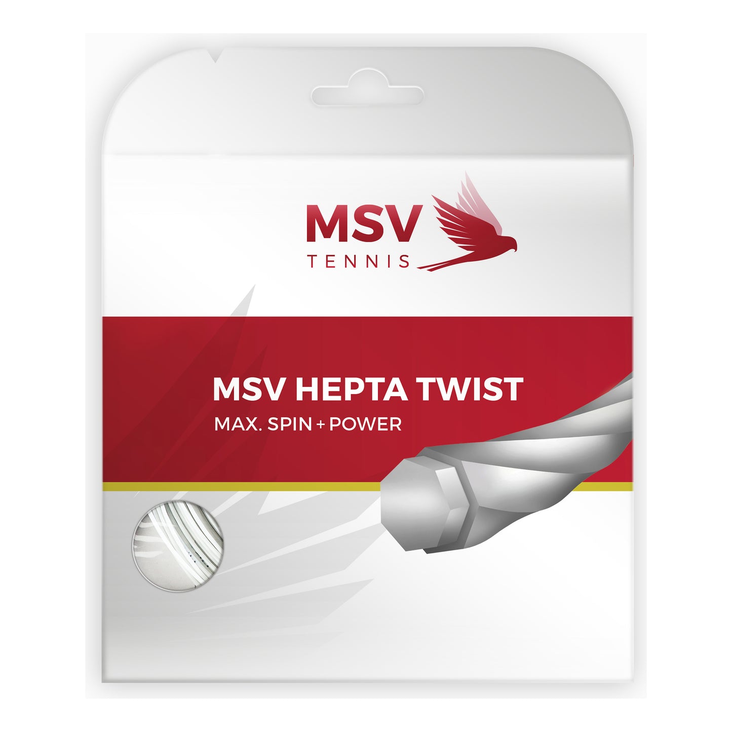 MSV Hepta-Twist Strängset 12m-Vit MSV Hepta-Twist Strängset 12m-Vit