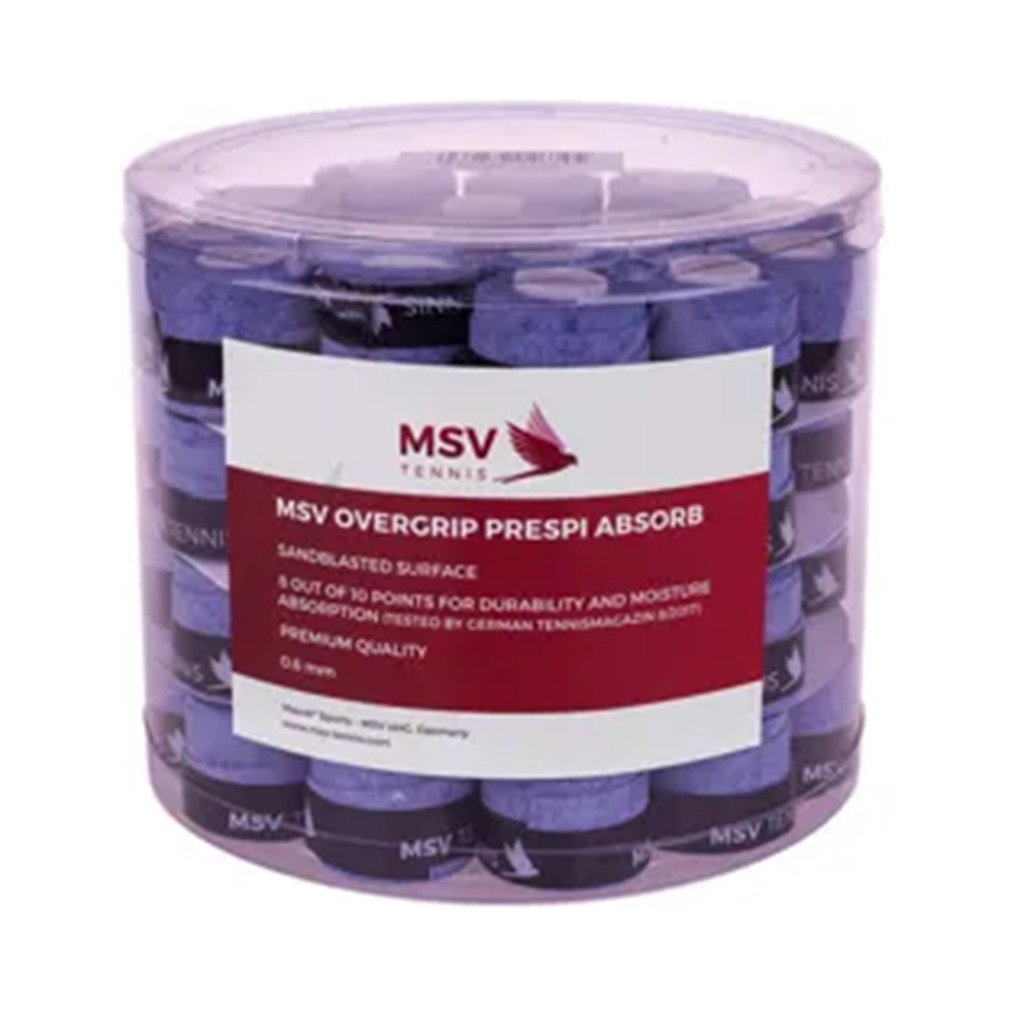 MSV Overgrip Prespi 60-pack-Ljusblå MSV Overgrip Prespi 60-pack-Ljusblå