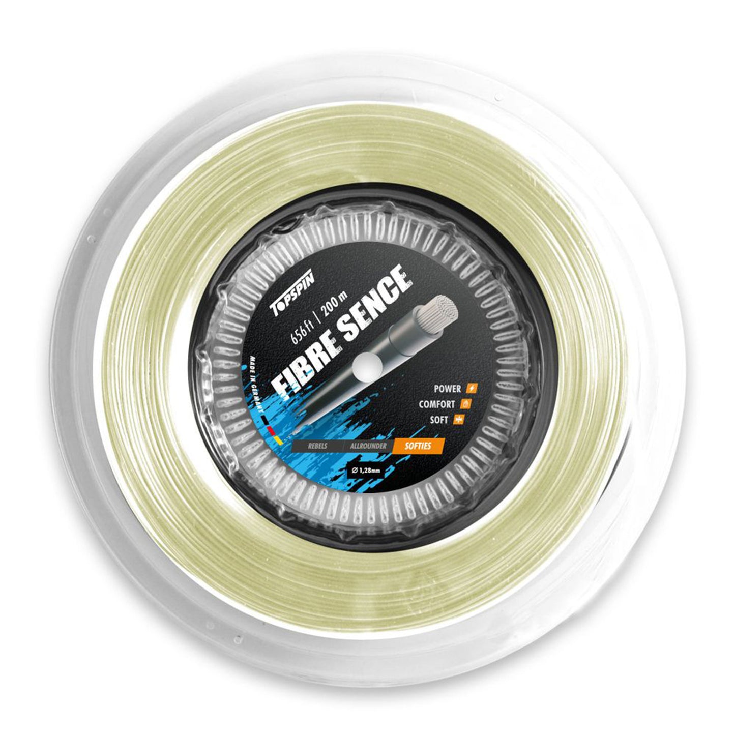 Topspin Fibre Sence 200m Strängrulle-Naturfärger Topspin Fibre Sence 200m Strängrulle-Naturfärger