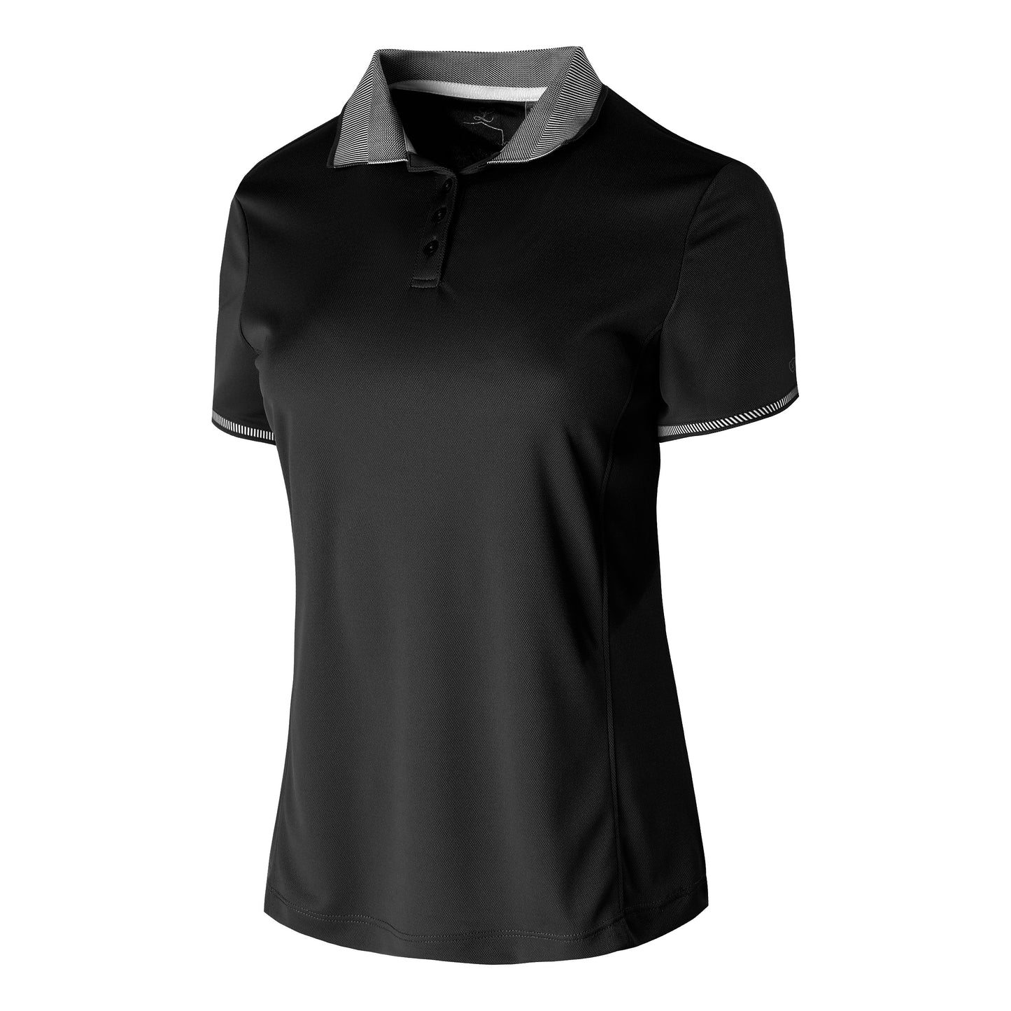 Limited Sports Paulin Polo Damer - svart, vit Limited Sports Paulin Polo Damer - svart, vit