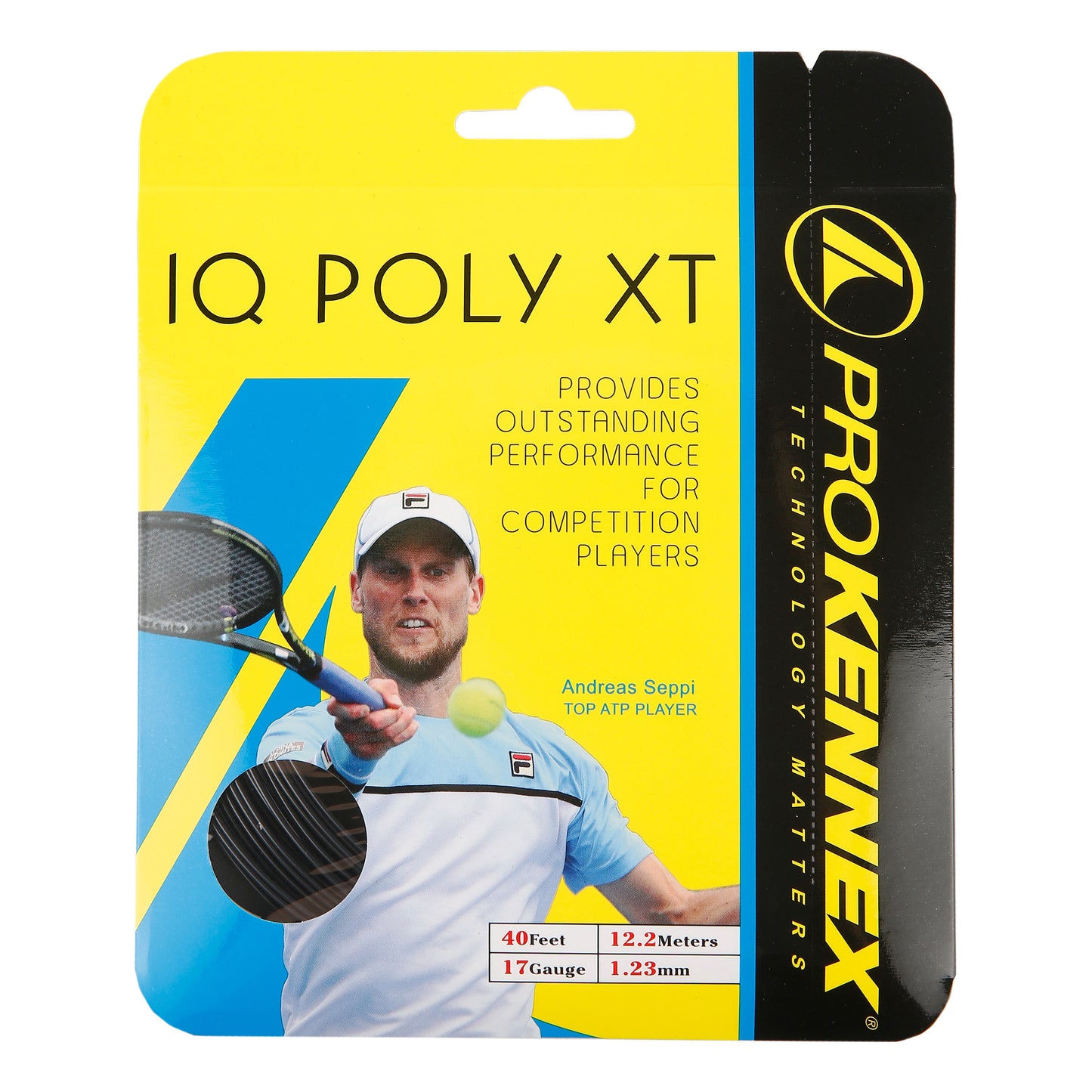 PROKENNEX IQ Poly XT Strängset 12,2m - svart PROKENNEX IQ Poly XT Strängset 12,2m - svart