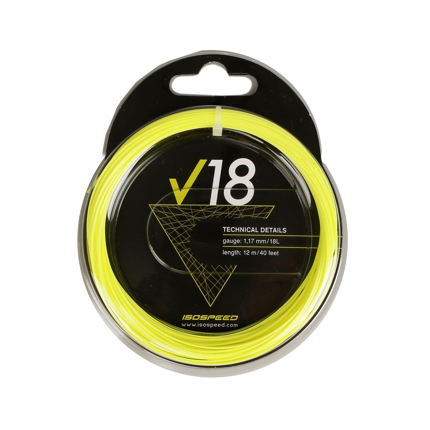 Isospeed V18 Strängset 12m - gul Isospeed V18 Strängset 12m - gul