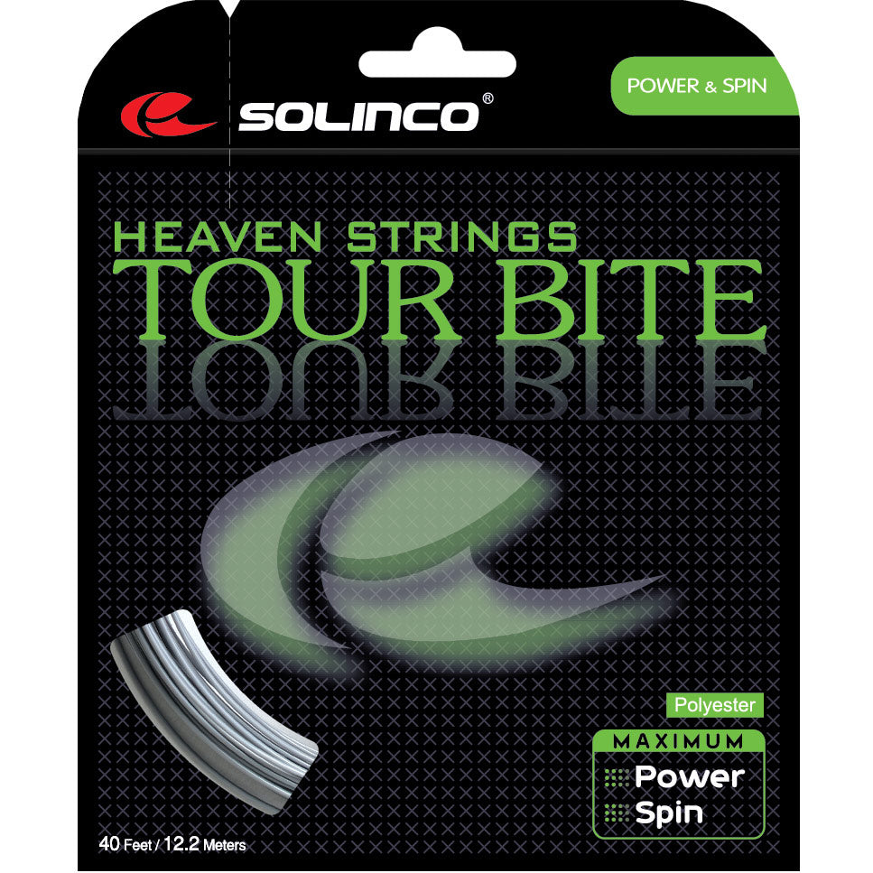 Solinco Tour Bite Strängset 12,2m-Silver Solinco Tour Bite Strängset 12,2m-Silver