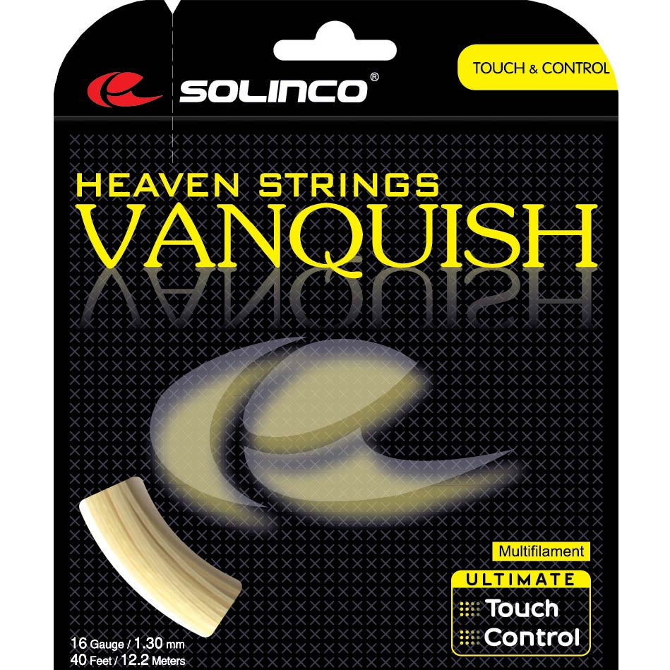 Solinco Vanquish Natur Strängset 12,2m-Naturfärger Solinco Vanquish Natur Strängset 12,2m-Naturfärger