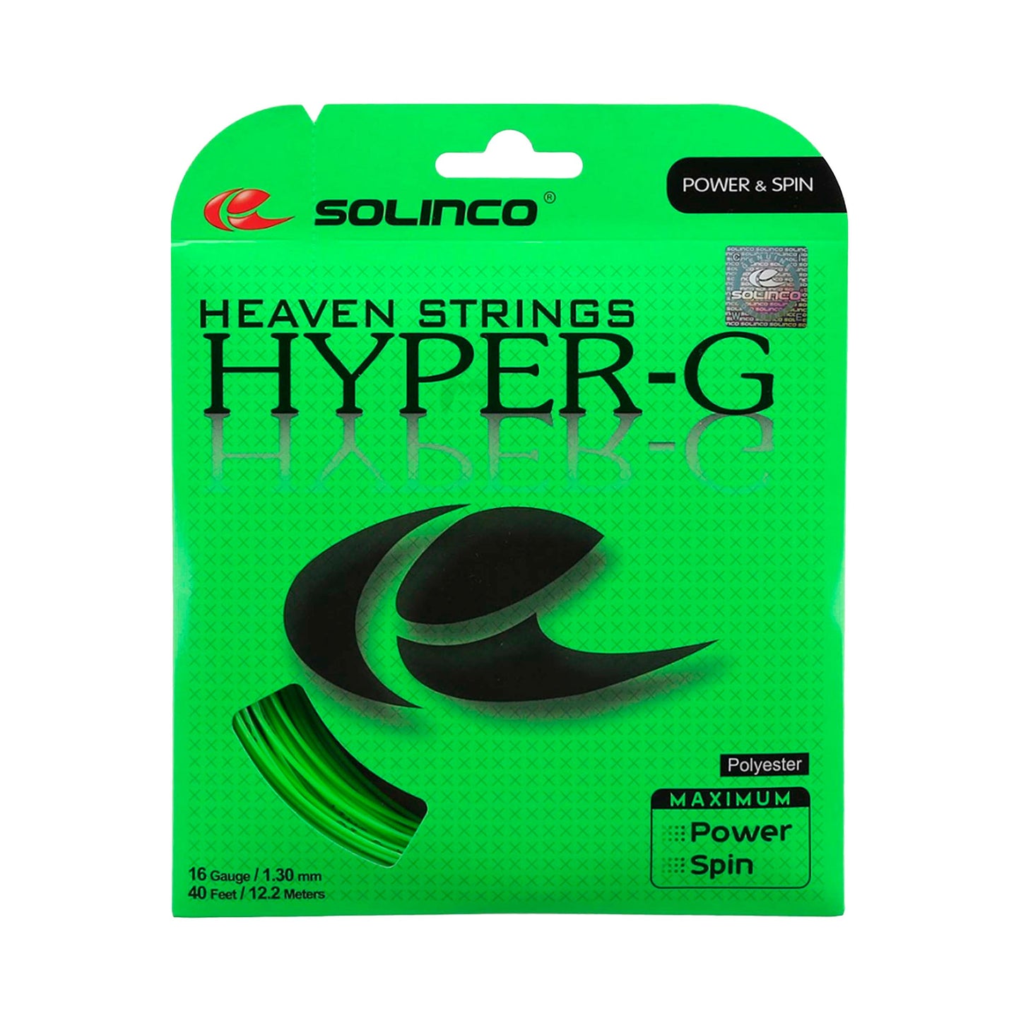 Solinco Hyper-G Strängset 12,2m-Grön Solinco Hyper-G Strängset 12,2m-Grön