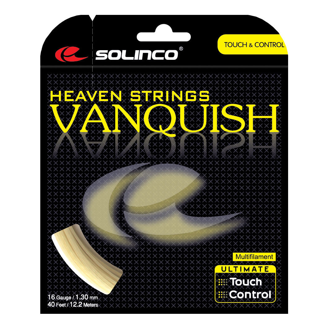 Solinco Vanquish Natur Strängset 12,2m-Naturfärger Solinco Vanquish Natur Strängset 12,2m-Naturfärger
