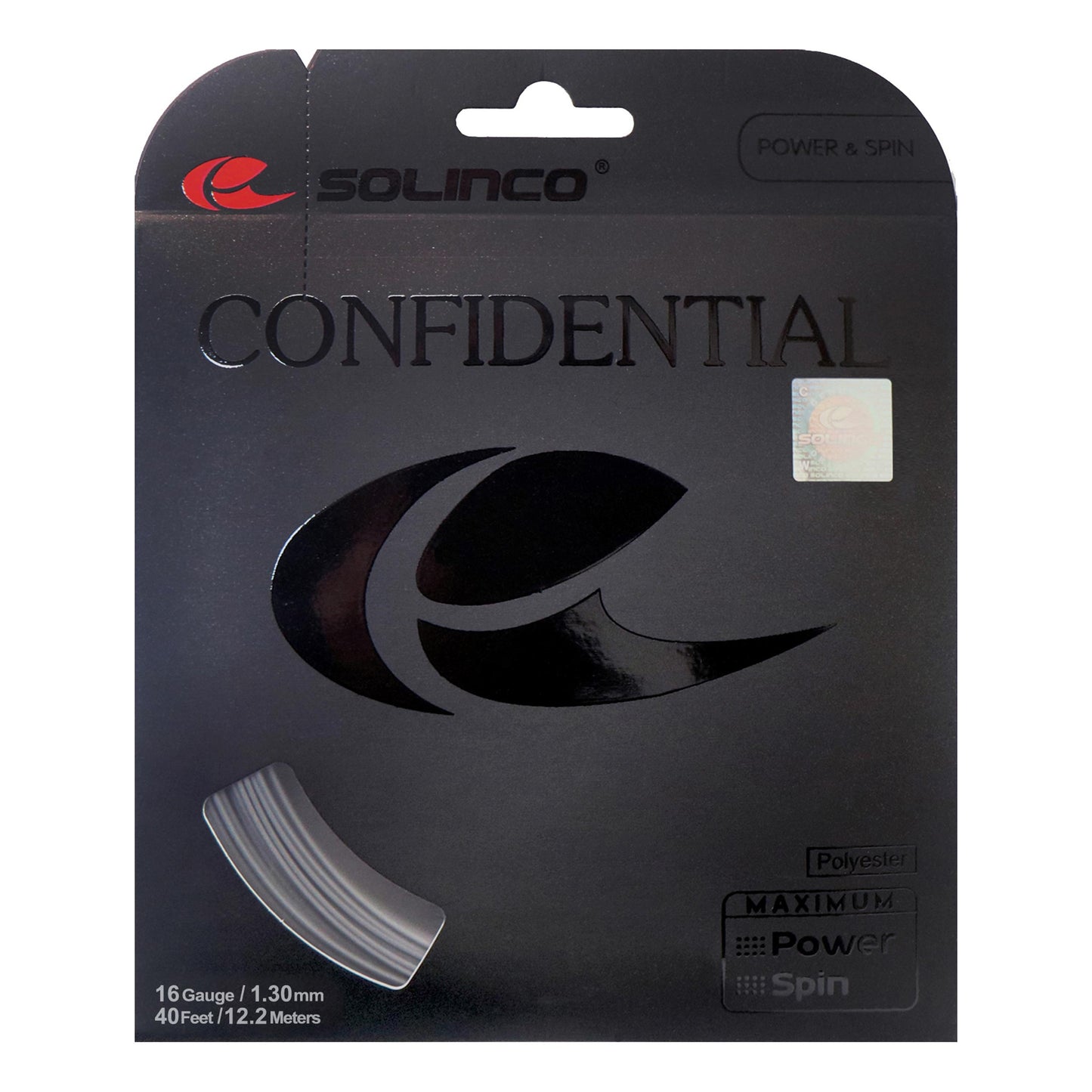Solinco Confidential Strängset 12,2m-Mörkgrå Solinco Confidential Strängset 12,2m-Mörkgrå