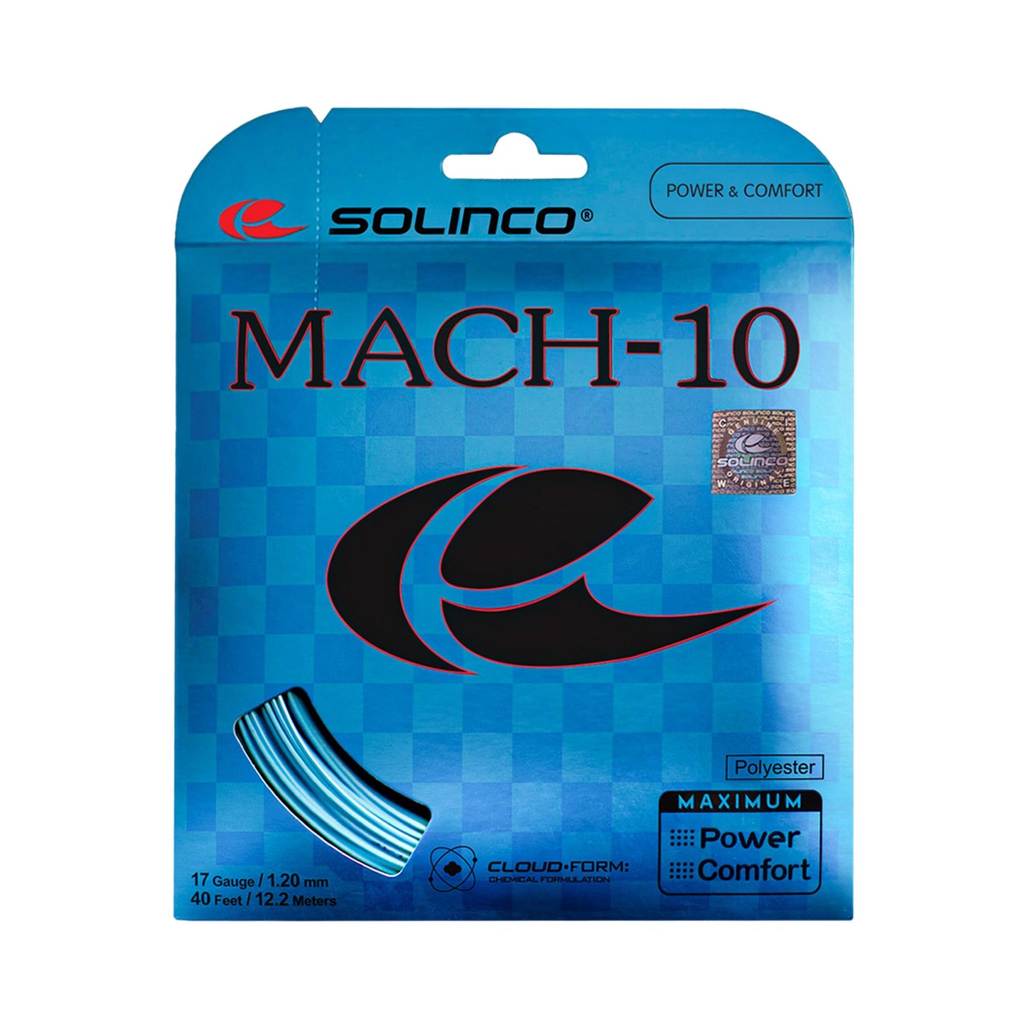 Solinco Mach 10 Strängset-Blå Solinco Mach 10 Strängset-Blå