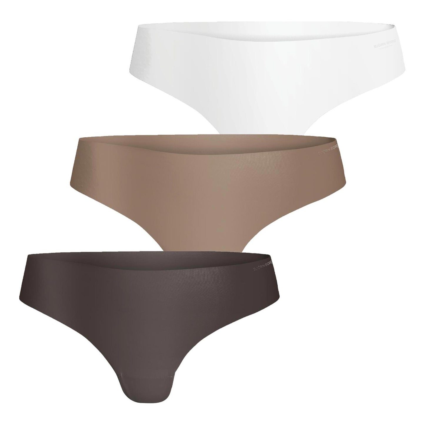 Björn Borg Invisible Sträng 3-pack Damer-Flerfärgad Björn Borg Invisible Sträng 3-pack Damer-Flerfärgad