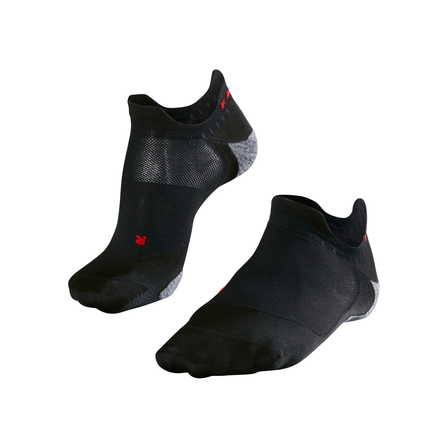 Falke Invisible Löparsockor Herrar - svart, grå Falke Invisible Löparsockor Herrar - svart, grå