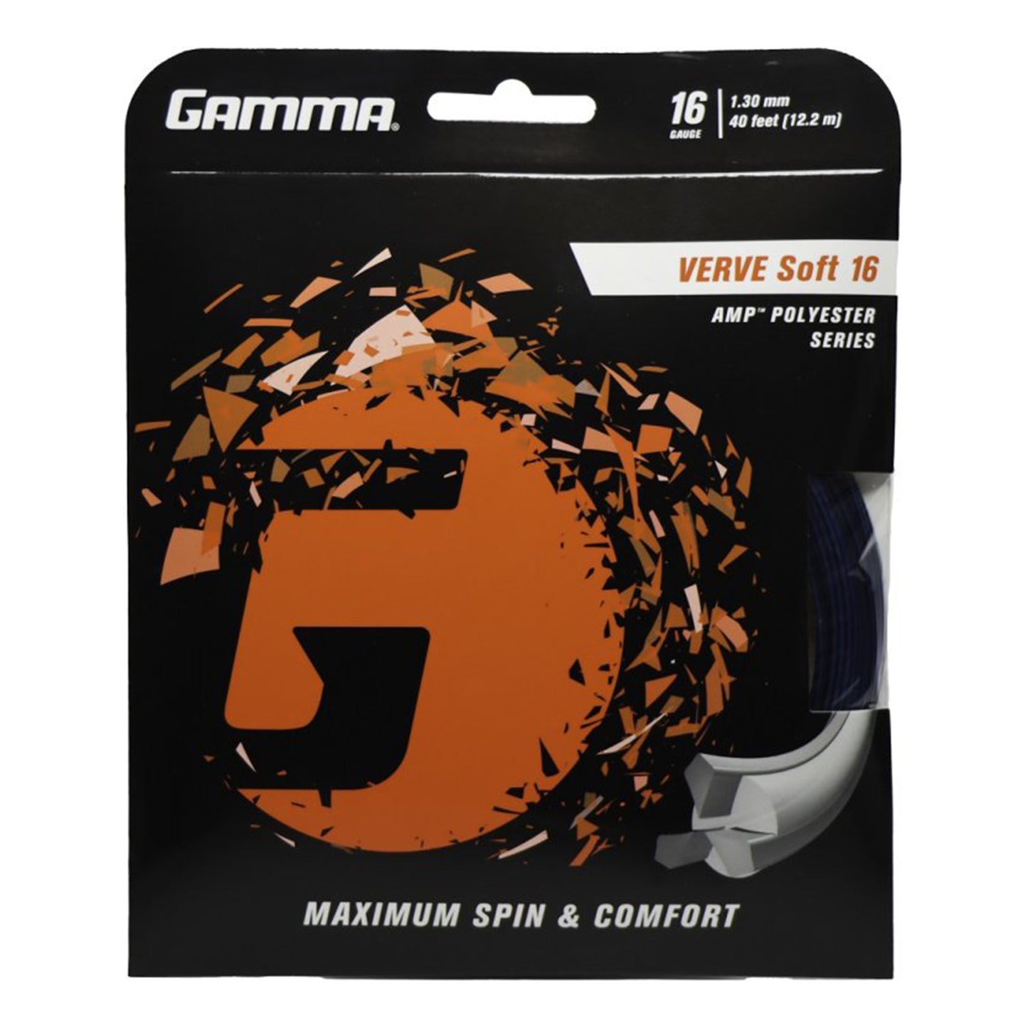 Gamma Verve Soft Strängset 12,2m-Svart,Blå Gamma Verve Soft Strängset 12,2m-Svart,Blå