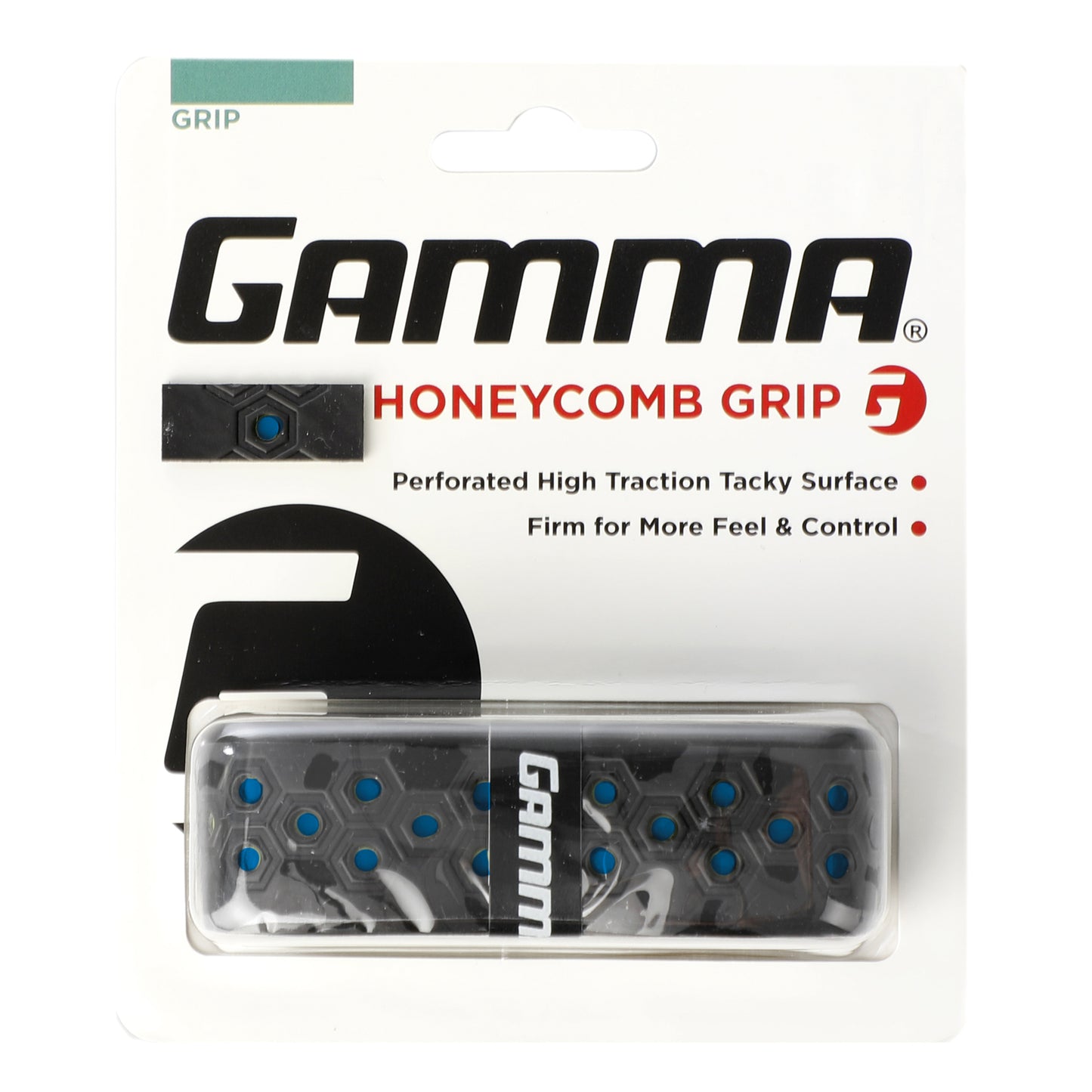 Gamma Honeycomb Cushion Grip Enpack-Svart,Blå Gamma Honeycomb Cushion Grip Enpack-Svart,Blå