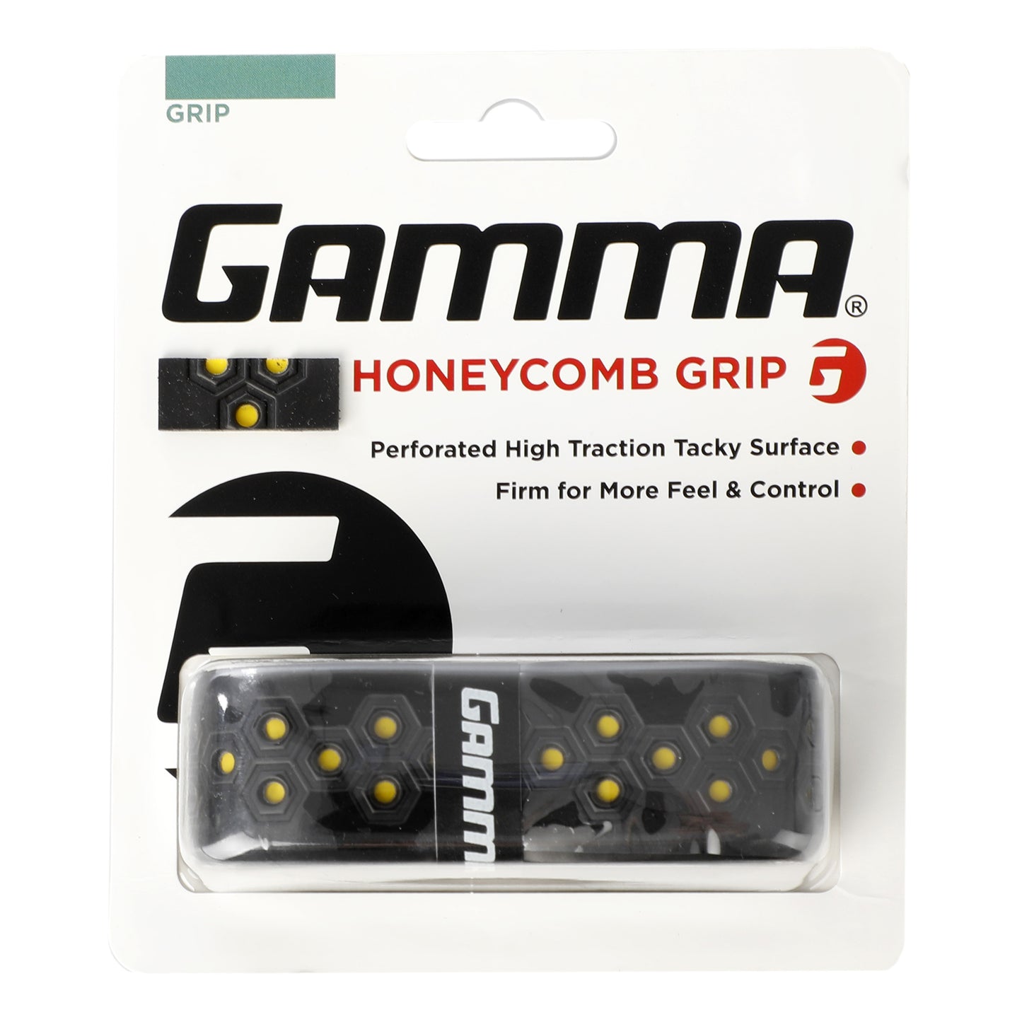 Gamma Honeycomb Cushion Grip Enpack - svart Gamma Honeycomb Cushion Grip Enpack - svart