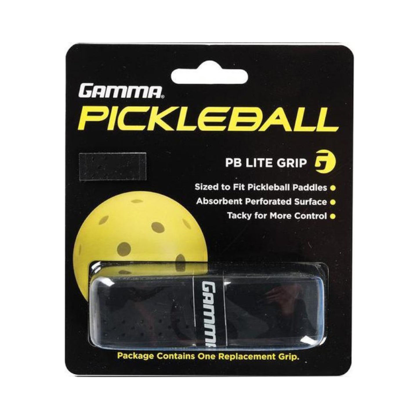 Gamma Pickleball Pro Lite-Svart Gamma Pickleball Pro Lite-Svart