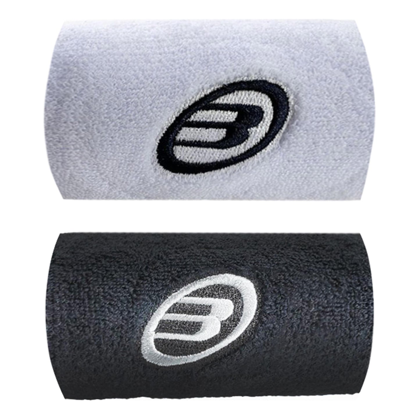 Bullpadel Svettband Herrar-vit,svart Bullpadel Svettband Herrar-vit,svart