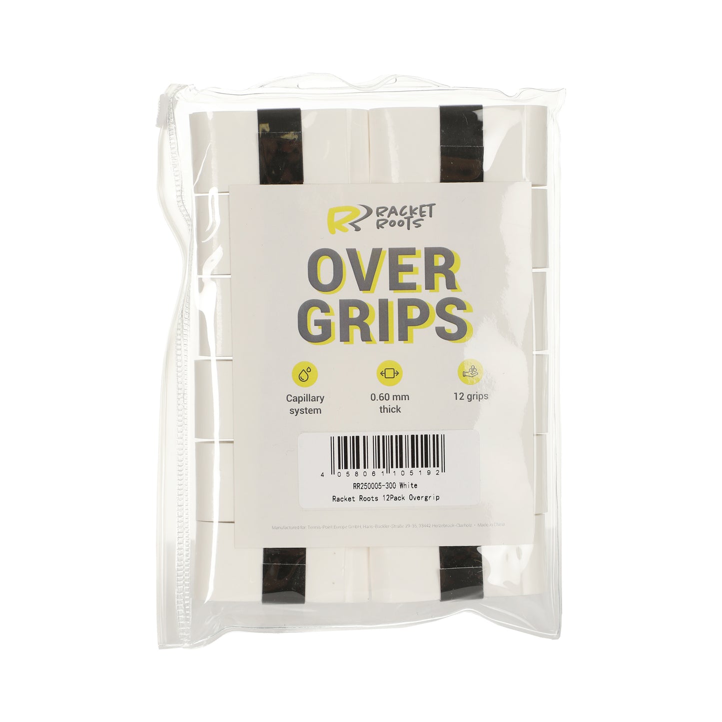 Racket Roots RR Grip 12-pack - vit Racket Roots RR Grip 12-pack - vit
