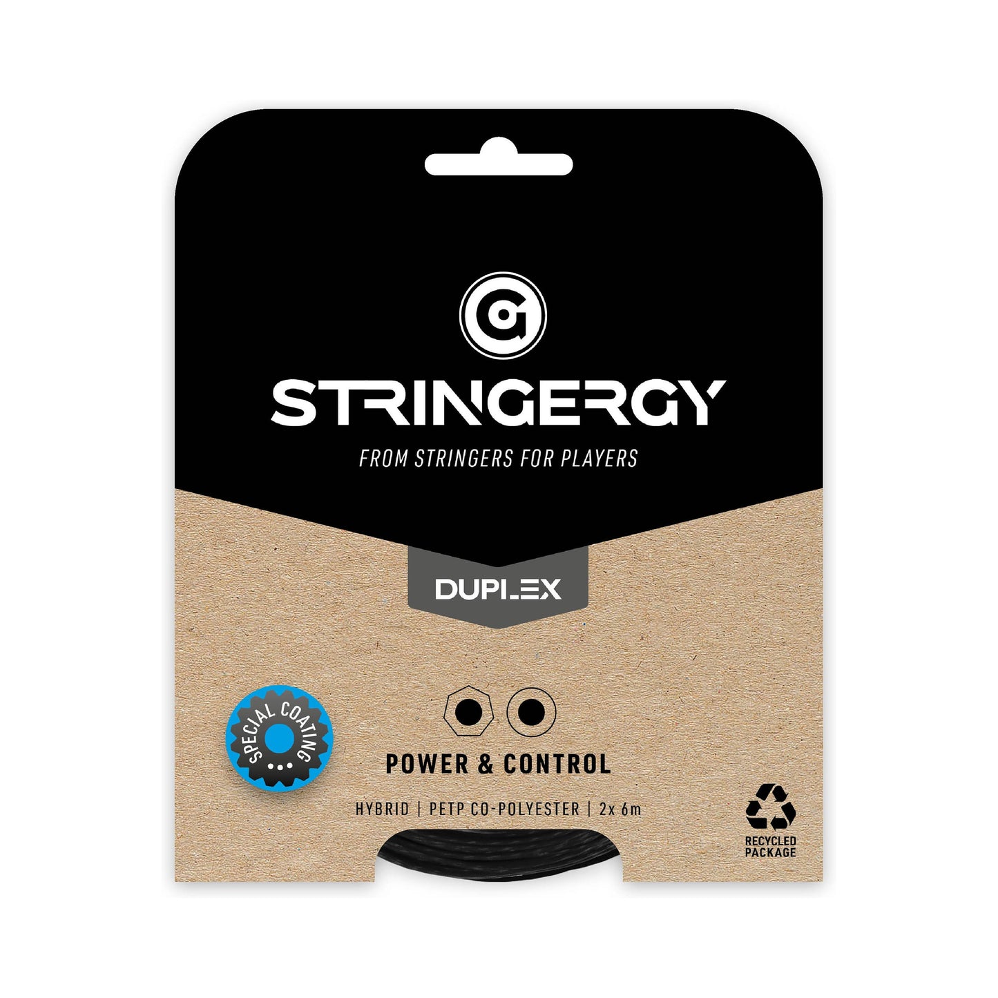 Stringergy Duplex Strängset 2x 6m-Svart,Svart Stringergy Duplex Strängset 2x 6m-Svart,Svart