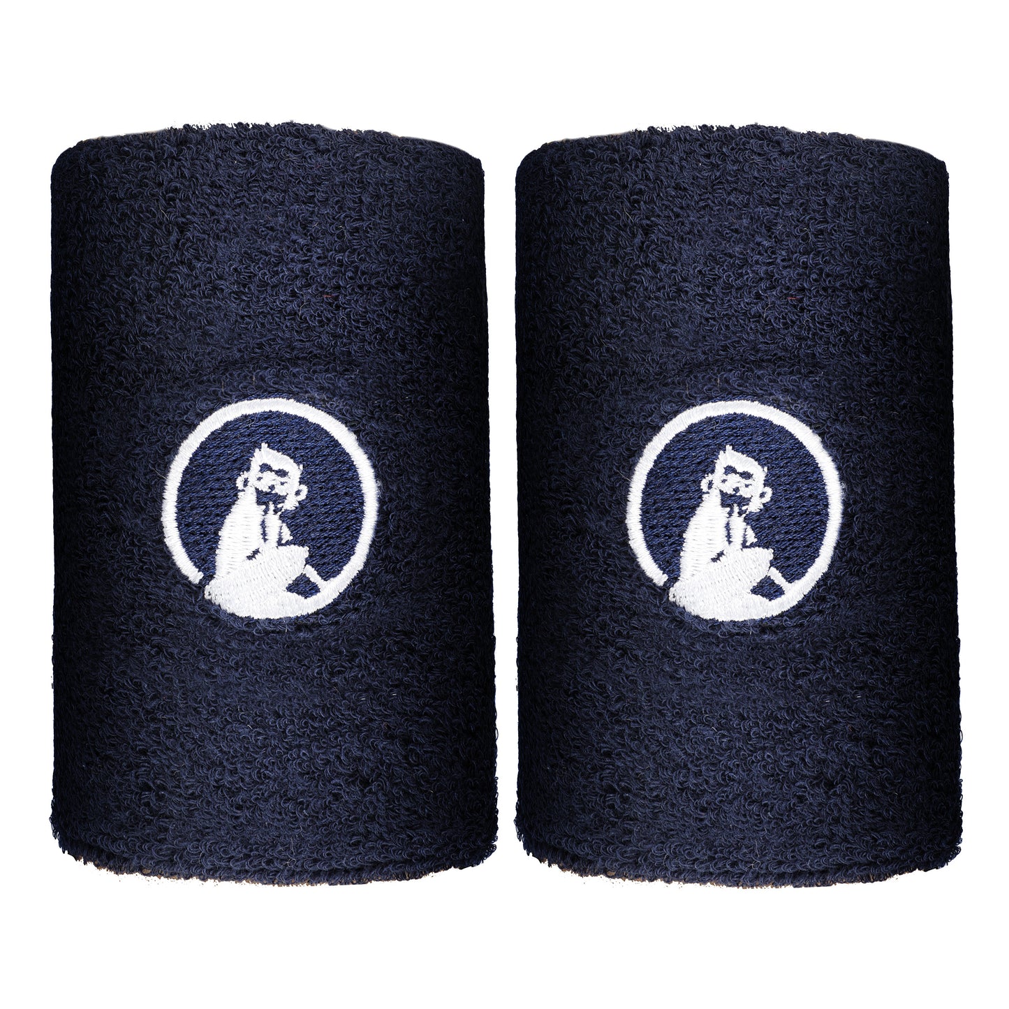 Quiet Please Svettband 2-pack lång - mörkblå Quiet Please Svettband 2-pack lång - mörkblå