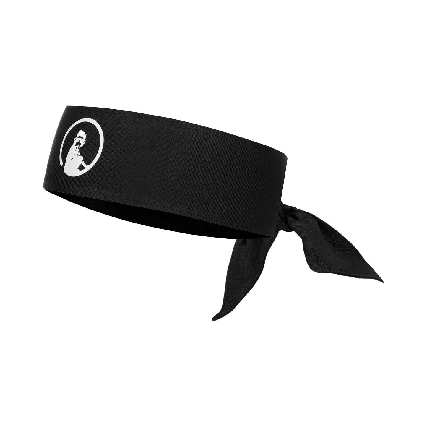 Quiet Please Court Bandana-Svart Quiet Please Court Bandana-Svart