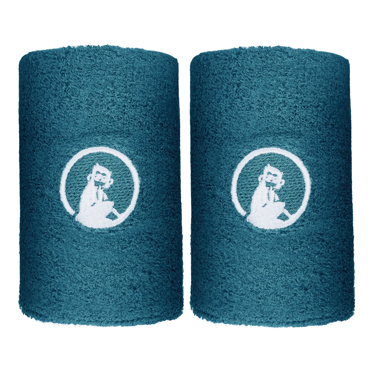 Quiet Please Svettband 2-pack lång - petrol Quiet Please Svettband 2-pack lång - petrol