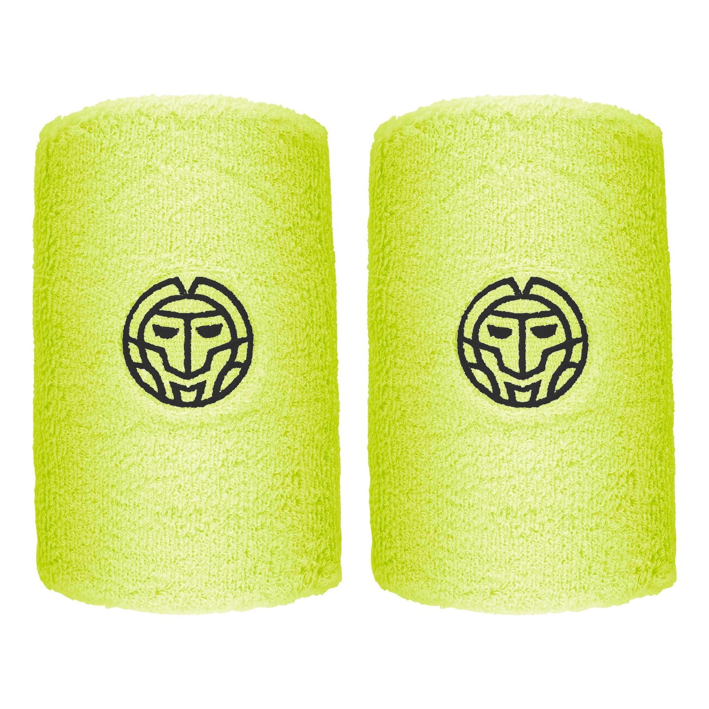 BIDI BADU Night Flash Svettband 2-pack lång - neongul BIDI BADU Night Flash Svettband 2-pack lång - neongul