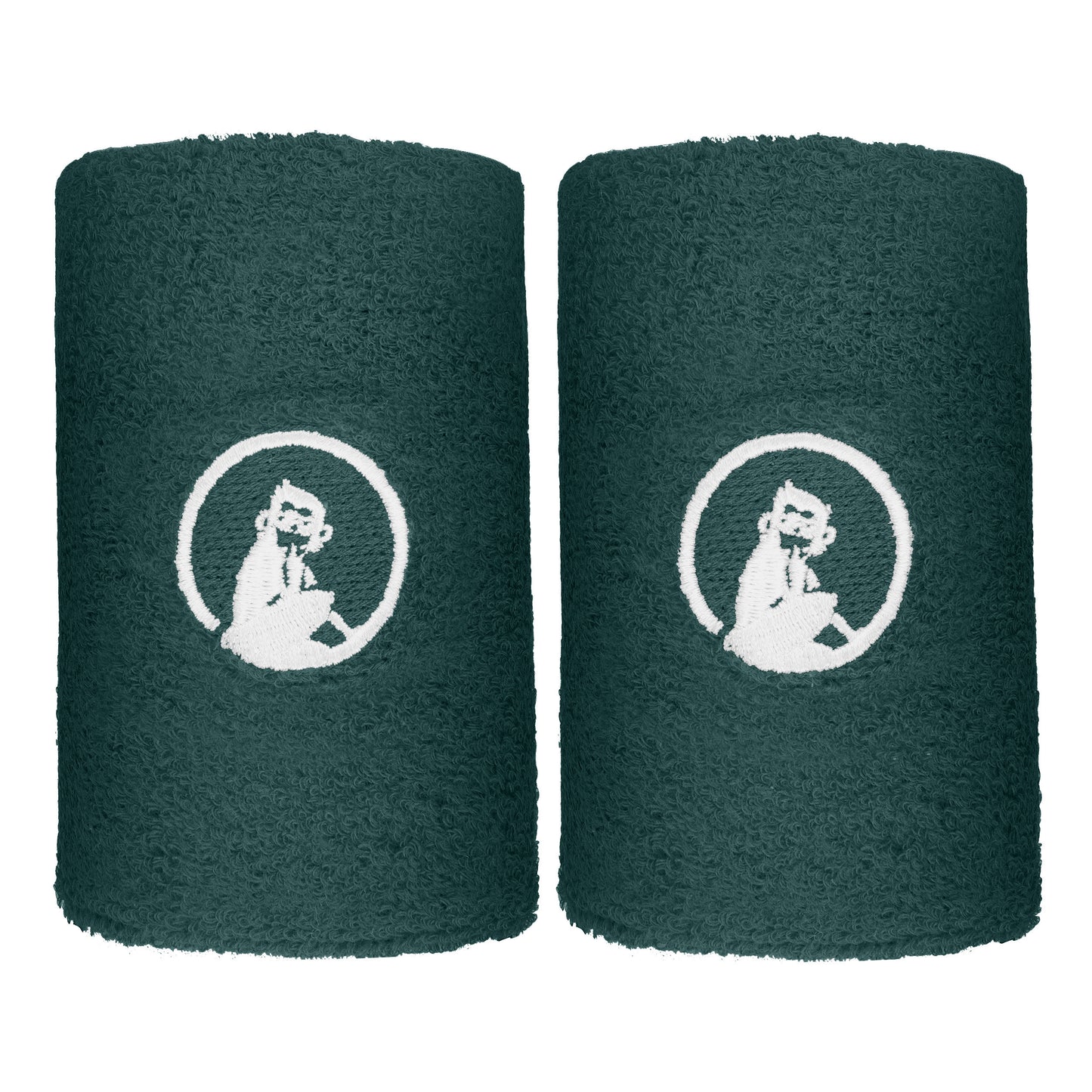 Quiet Please Svettband 2-pack lång - grön Quiet Please Svettband 2-pack lång - grön