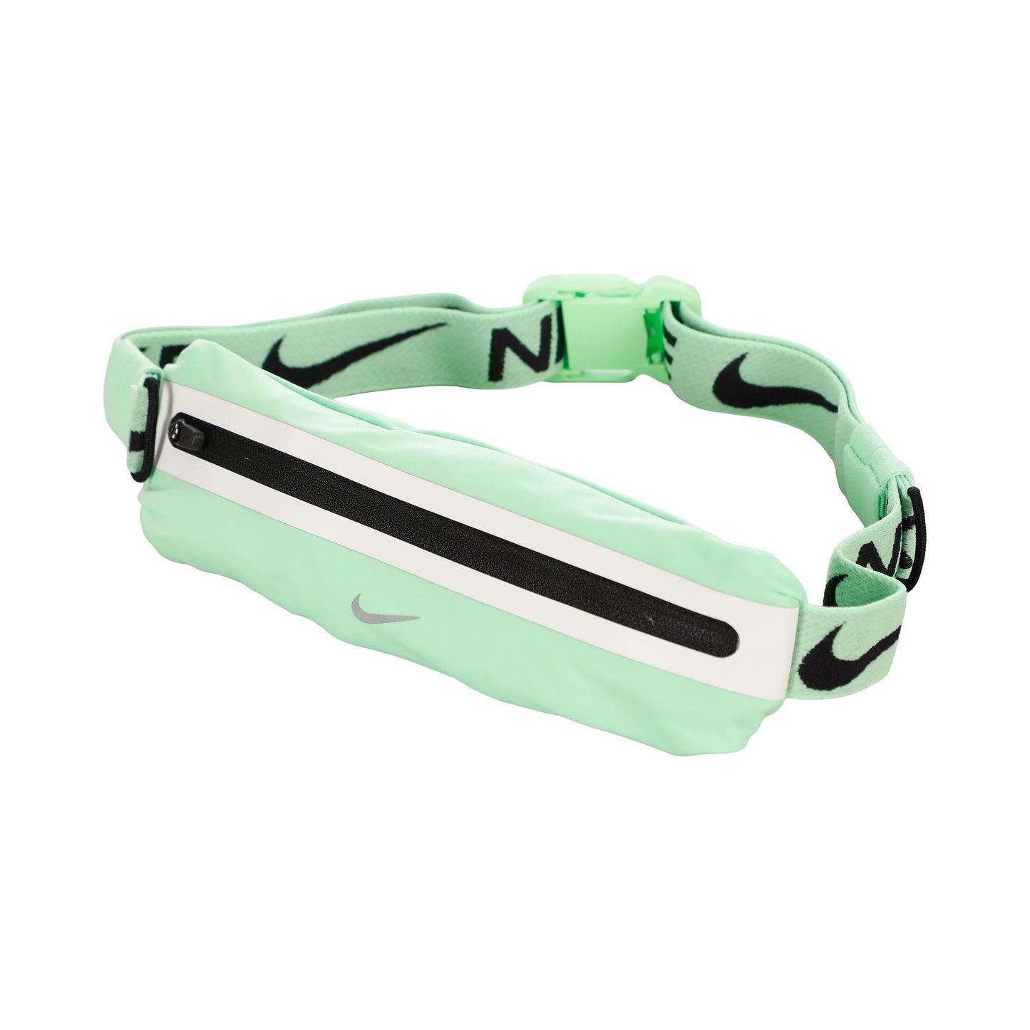 Nike Slim 4.0 Löparbälte - grön, svart Nike Slim 4.0 Löparbälte - grön, svart