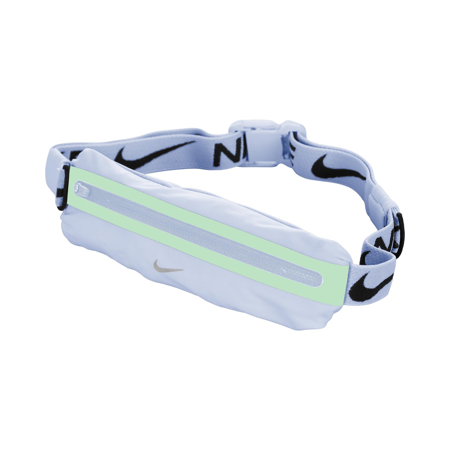 Nike Slim 4.0 Löparbälte - blå, grön Nike Slim 4.0 Löparbälte - blå, grön