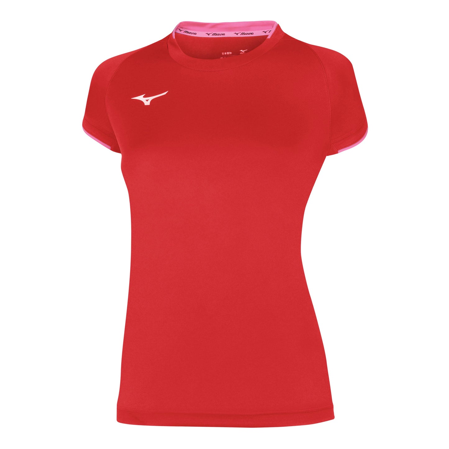 Mizuno Core T-shirt Damer - röd, rosa Mizuno Core T-shirt Damer - röd, rosa