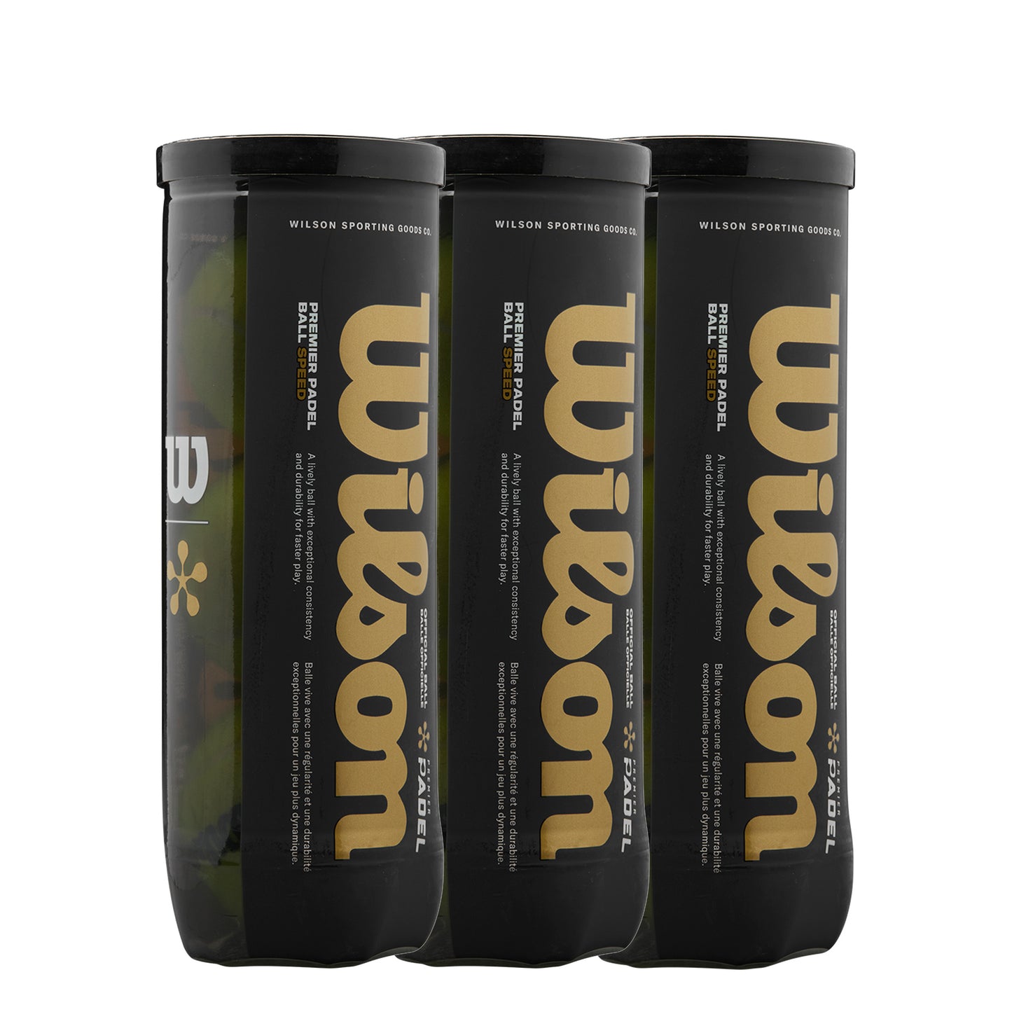 Wilson 3x 3-pack rör Premier Padel Speed X3 Wilson 3x 3-pack rör Premier Padel Speed X3