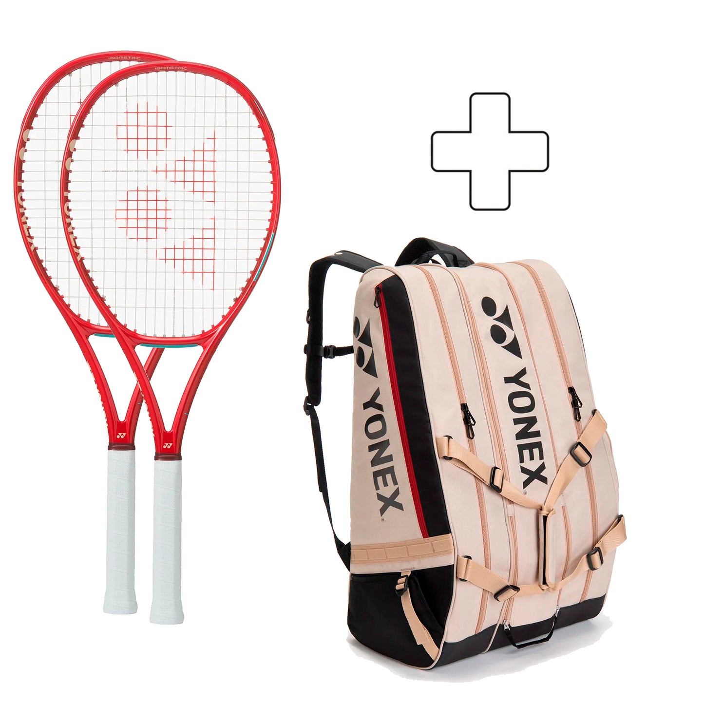 Yonex 2x VCore 100 (2026) Plus racketväska Yonex 2x VCore 100 (2026) Plus racketväska