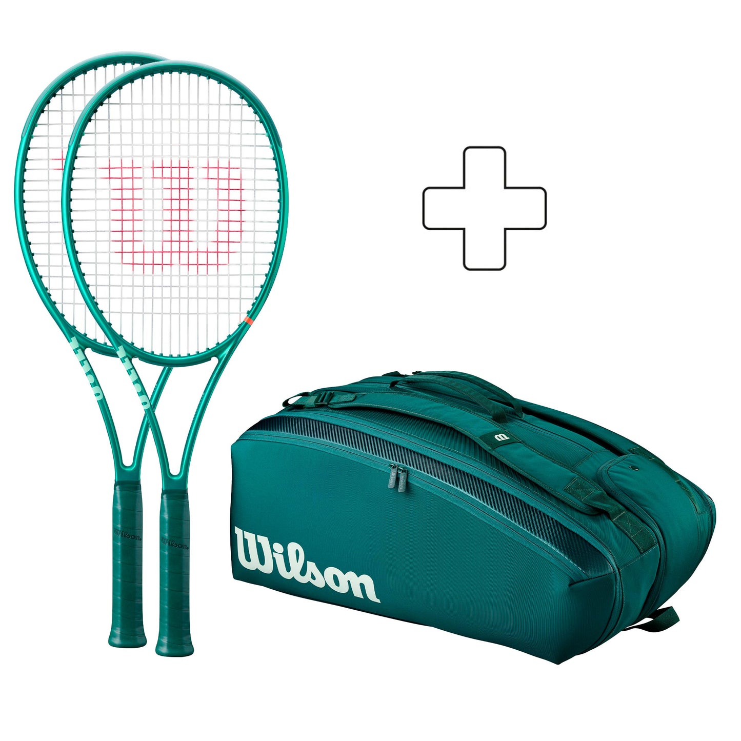 Wilson 2x Blade Blade 98 16X19 V10 Plus racketväska Wilson 2x Blade Blade 98 16X19 V10 Plus racketväska