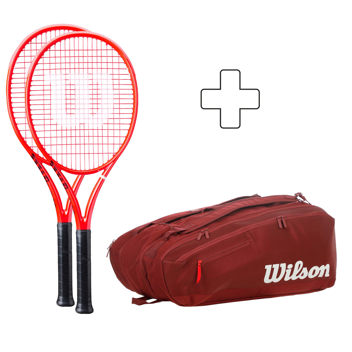 Wilson 2x Defyer 100 V1 Plus racketväska Wilson 2x Defyer 100 V1 Plus racketväska