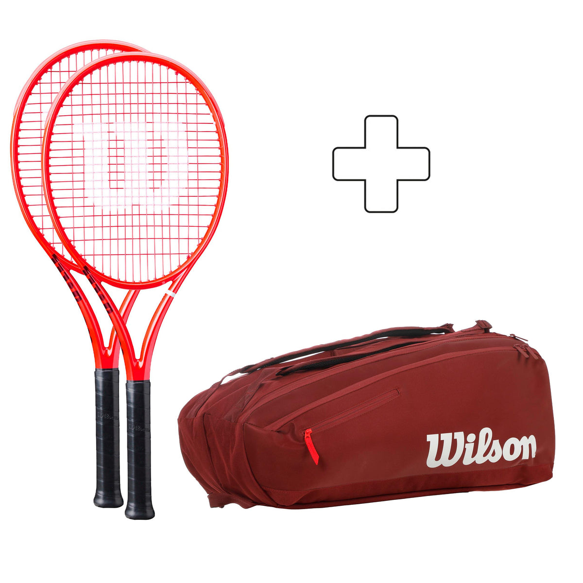 Wilson 2x Defyer 100 V1 Plus racketväska Wilson 2x Defyer 100 V1 Plus racketväska
