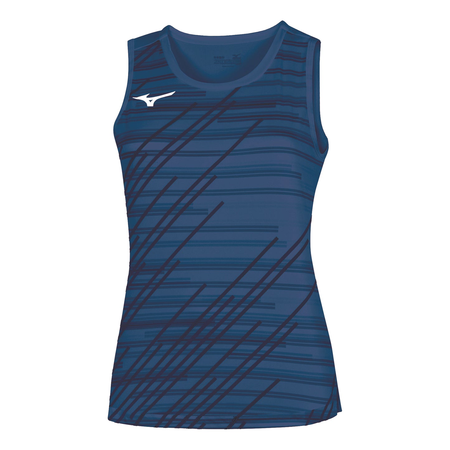 Mizuno Team Chiba Linne Damer-mörkblå Mizuno Team Chiba Linne Damer-mörkblå