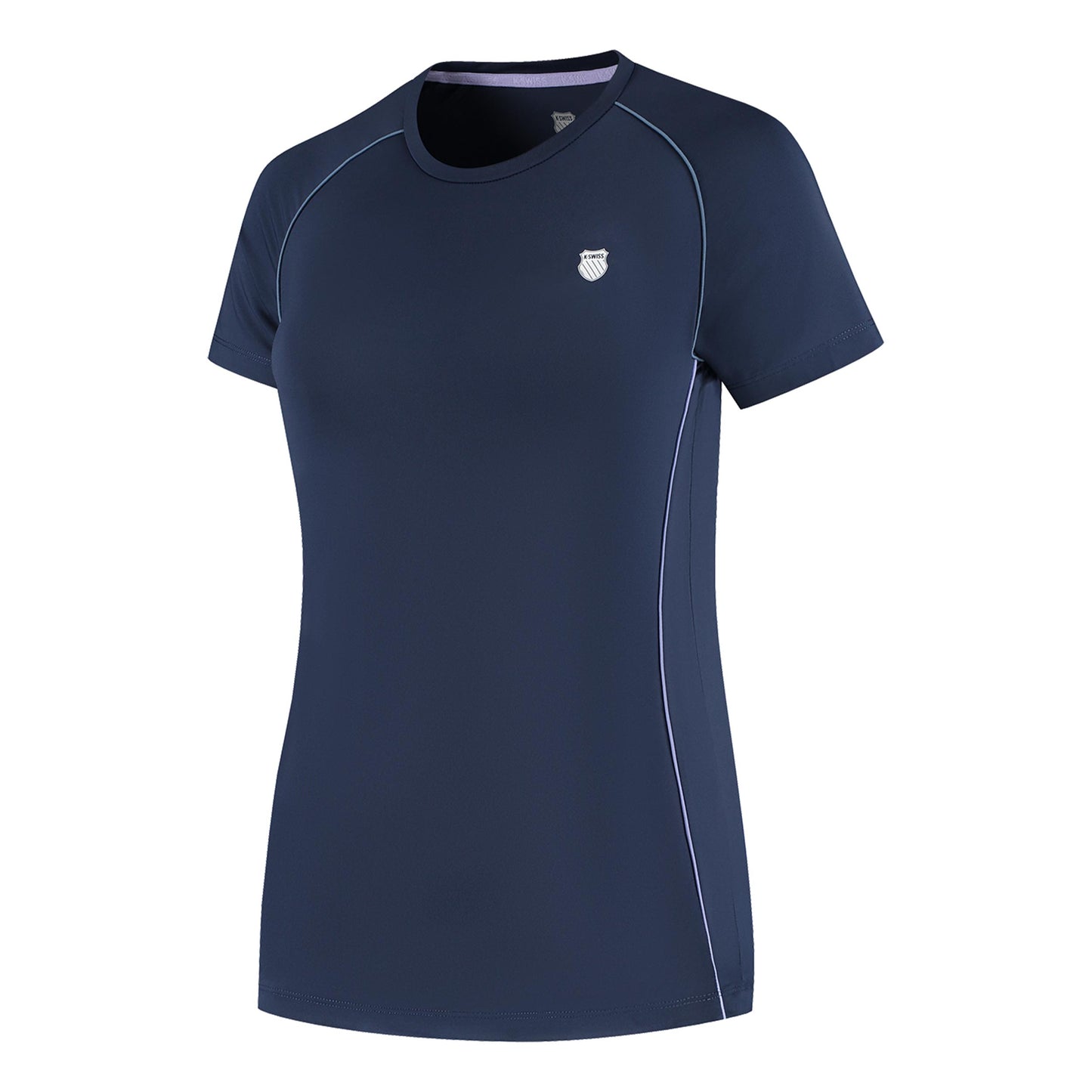 K-Swiss Hypercourt Basic T-shirt Damer - mörkblå K-Swiss Hypercourt Basic T-shirt Damer - mörkblå