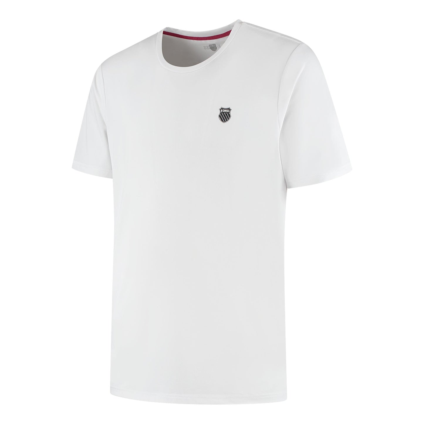 K-Swiss Hypercourt Basic T-shirt Herrar - vit K-Swiss Hypercourt Basic T-shirt Herrar - vit