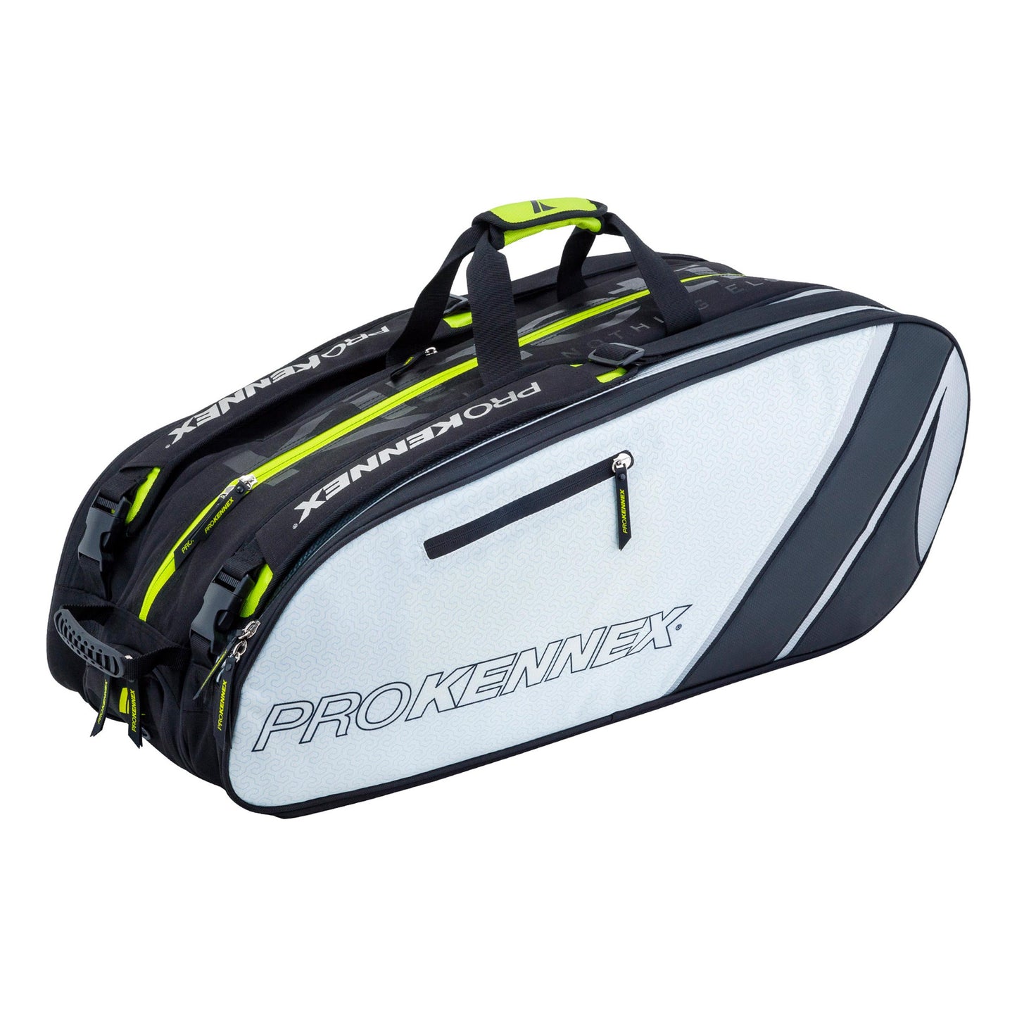 PROKENNEX Tour Triple Thermo Racketväska - grå, svart PROKENNEX Tour Triple Thermo Racketväska - grå, svart