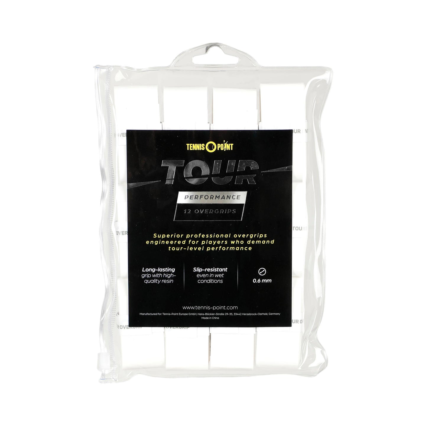 Tennis-Point Tour Performance 12-pack - vit Tennis-Point Tour Performance 12-pack - vit