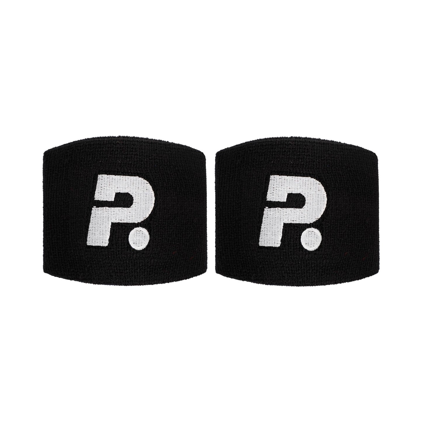 Padel-Point Padel Svettband 2-pack kort - svart Padel-Point Padel Svettband 2-pack kort - svart