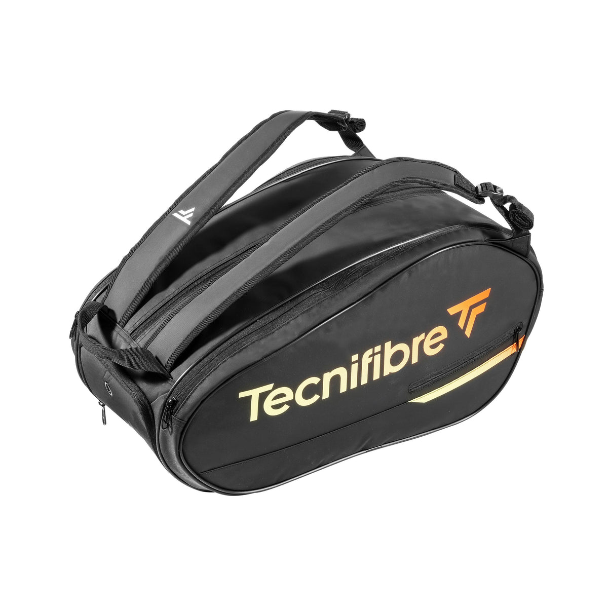 Tecnifibre Curva Racketväska - svart, orange Tecnifibre Curva Racketväska - svart, orange