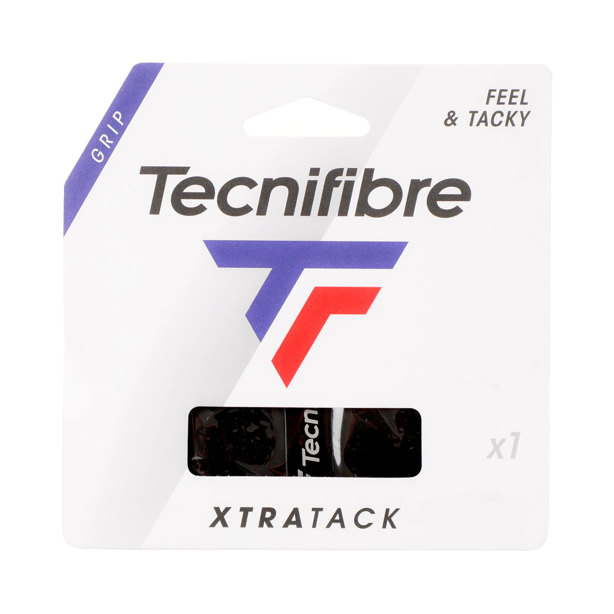 Tecnifibre X-Tra Tack Enpack - svart Tecnifibre X-Tra Tack Enpack - svart