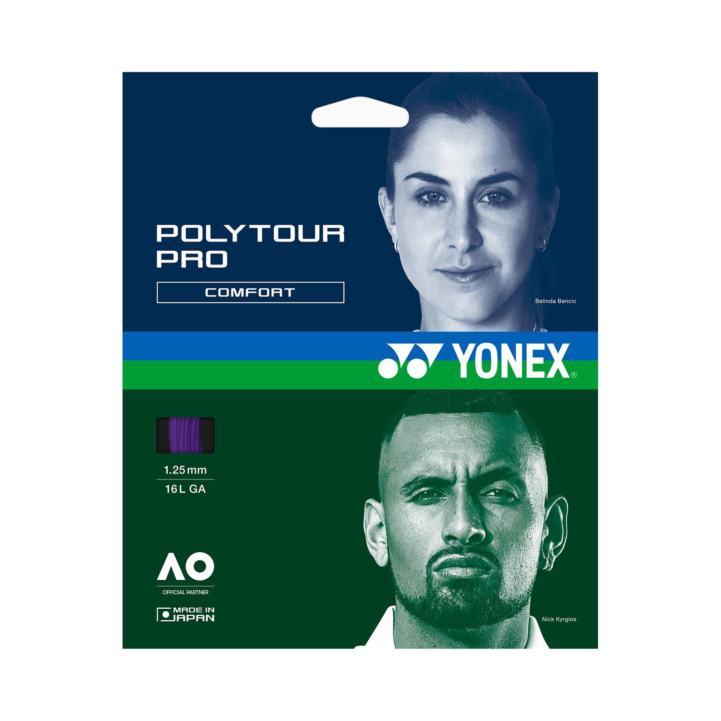 Yonex Poly Tour Pro Midnight Purple Strängset 12m - mörkblå Yonex Poly Tour Pro Midnight Purple Strängset 12m - mörkblå