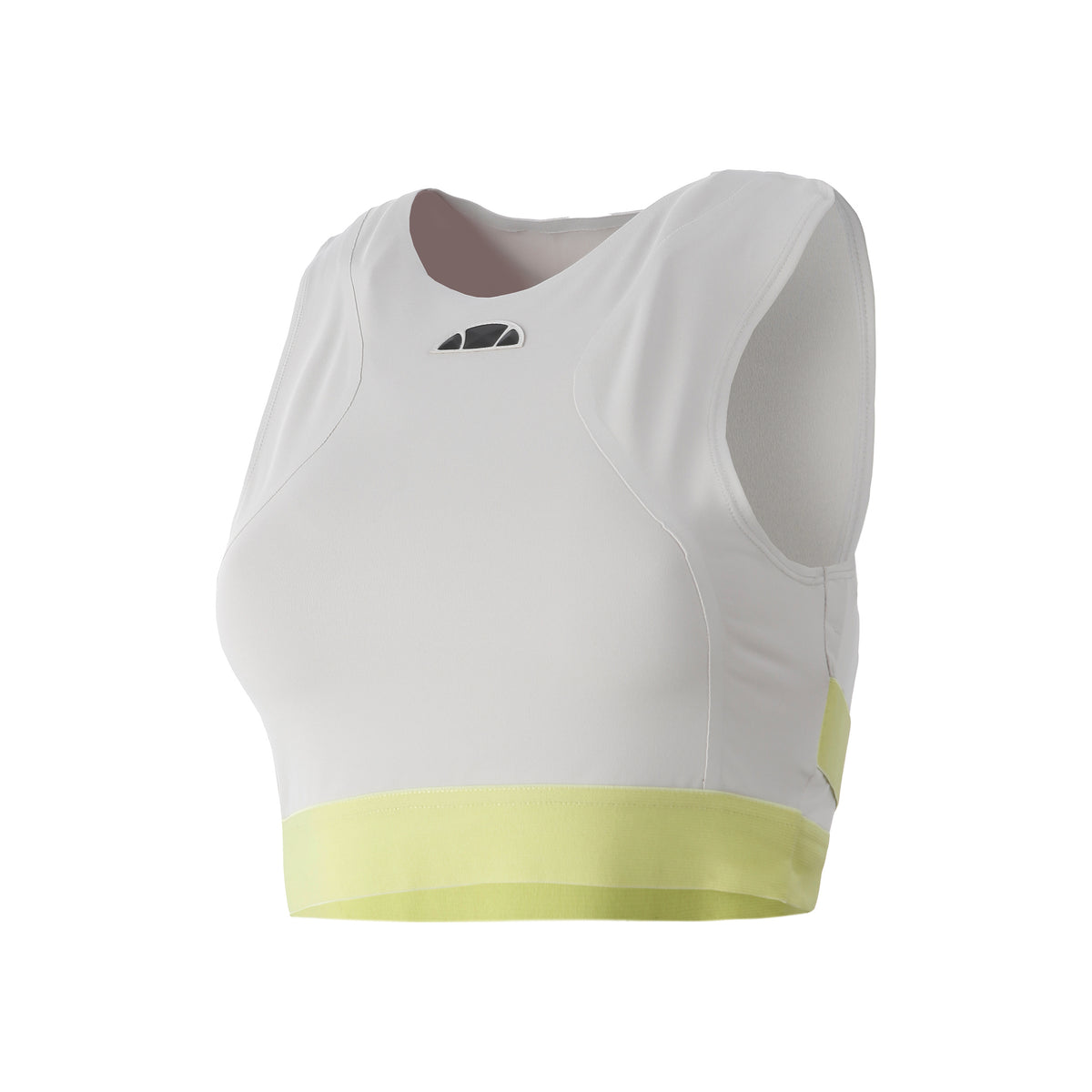 Ellesse Tuttan Crop Linne Damer - ljusgrå, lime