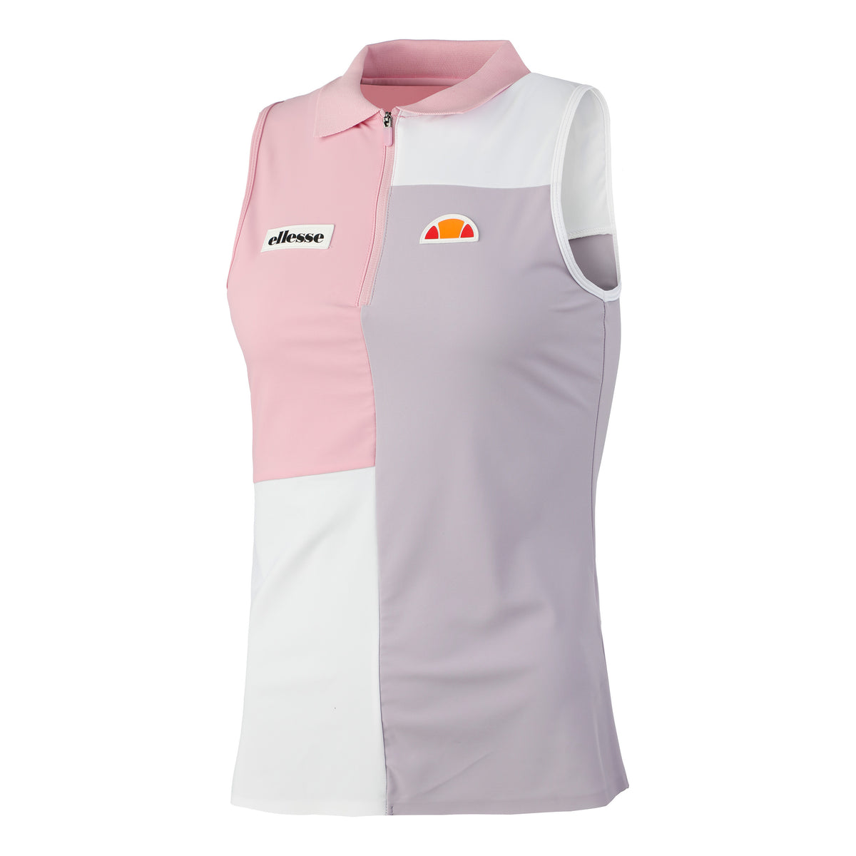 Ellesse Gisela Polo Damer - lila, vit