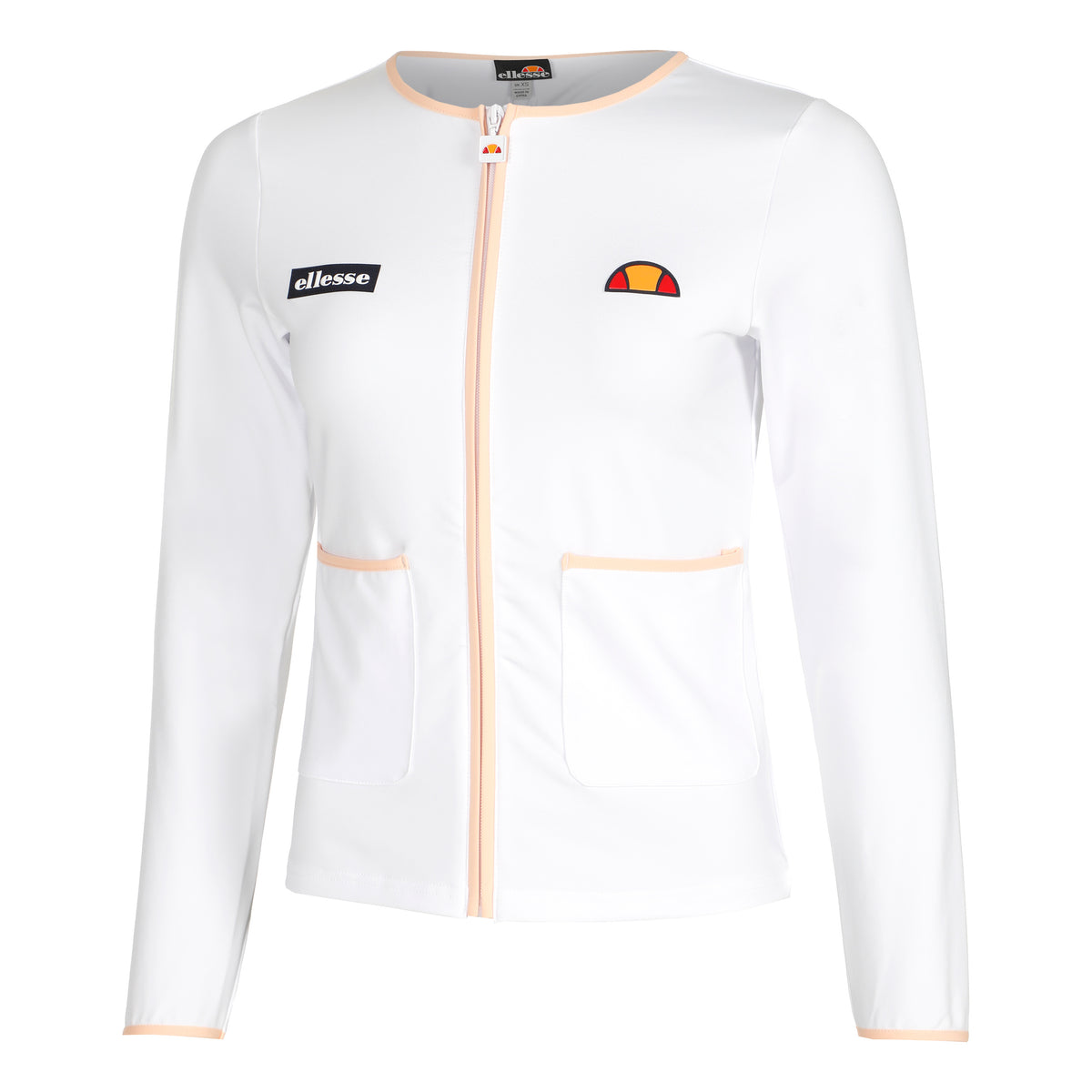 Ellesse Cressida Långärmat Damer - vit, apricot