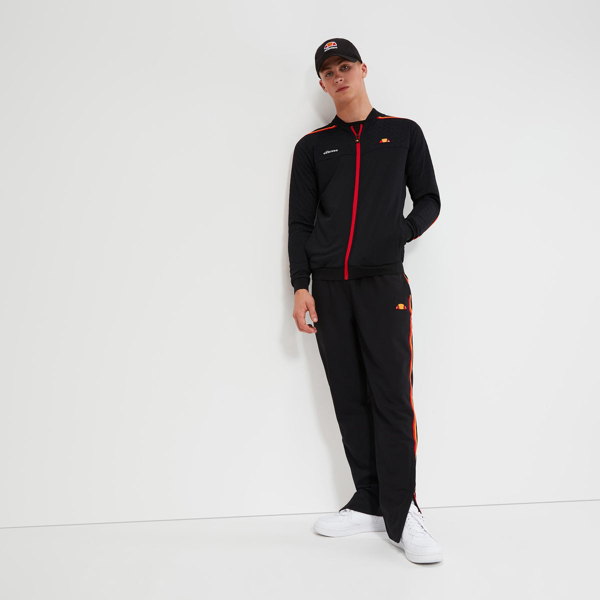 Ellesse Millook Träningsjacka Herrar - svart,