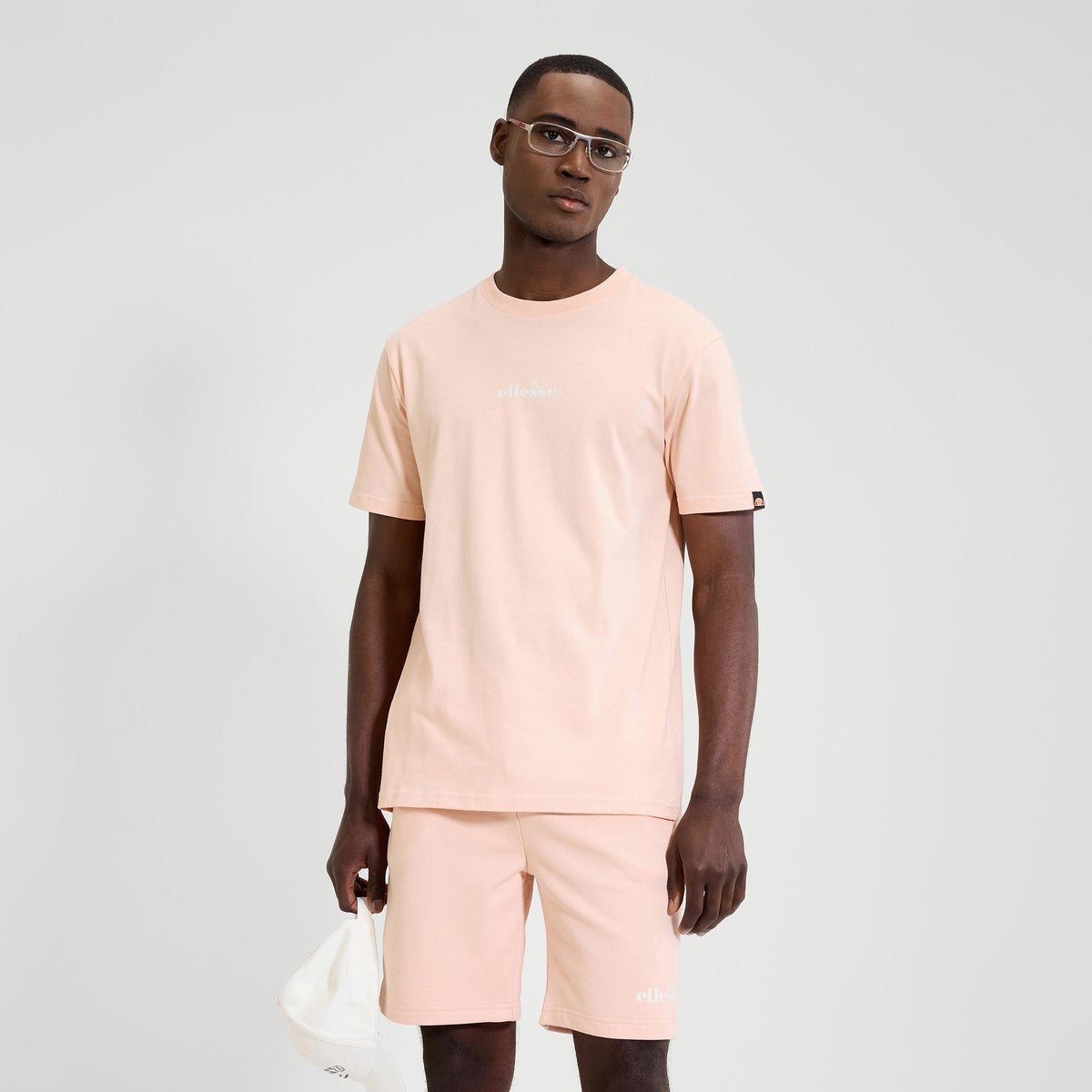 Ellesse Ollio T-shirt Herrar-Rosa