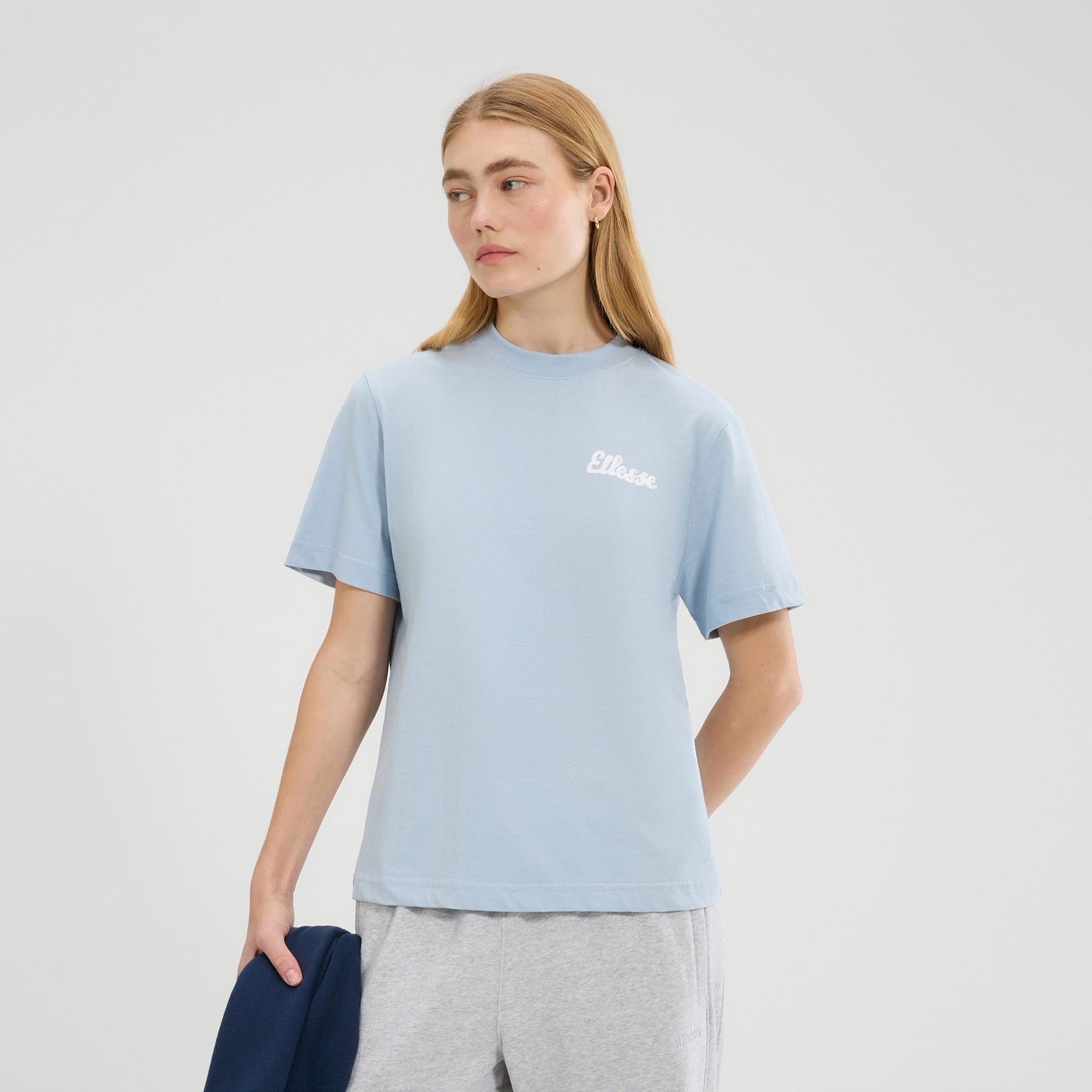 Ellesse Soffio T-shirt Damer-Ljusblå,Vit